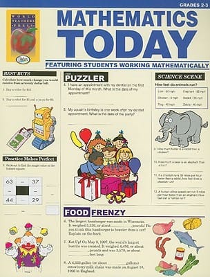 Mathematics Today Featuring Students Working Mathematically
