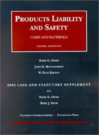 2003 to Products Liability