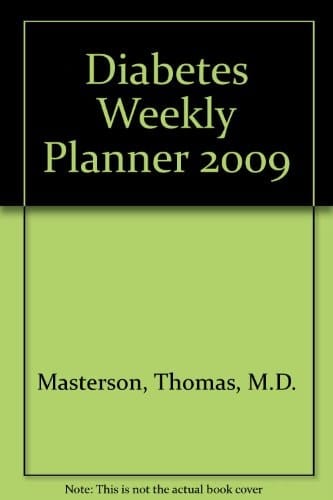 2009 Weekly Diabetes Planner