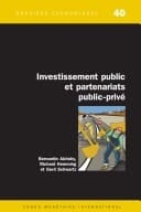 Investissement public et partenariats public-privé