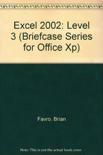 Excel 2002 Level 3