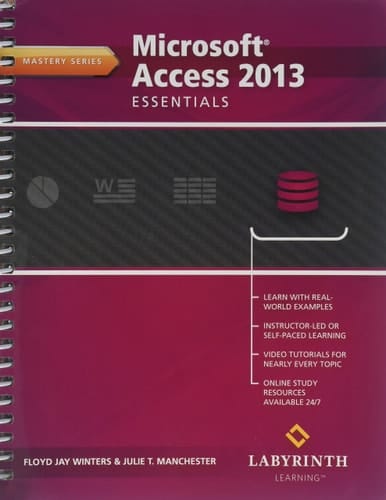 Microsoft Access 2013 Essentials