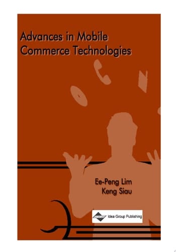 Advances in Mobile Commerce Technologies