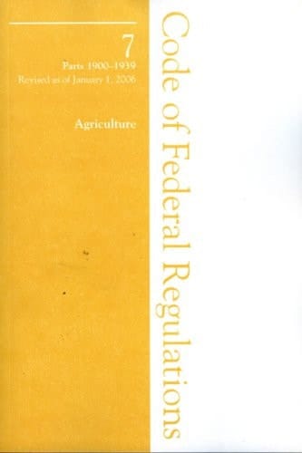 Title 7 Agricul 1900-1939