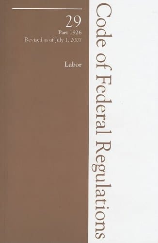 Title 29 Labor Osha 1926