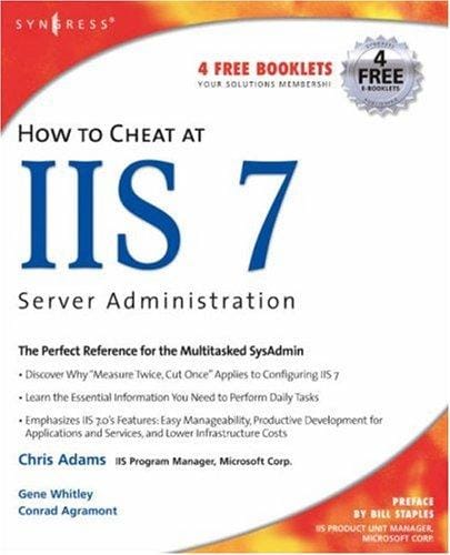 How to cheat at IIS 7 server administration