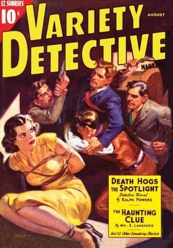 Variety Detective Magazine - August 1938