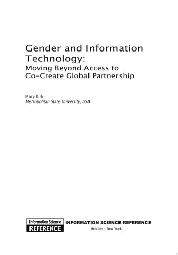 Gender and Information Technology