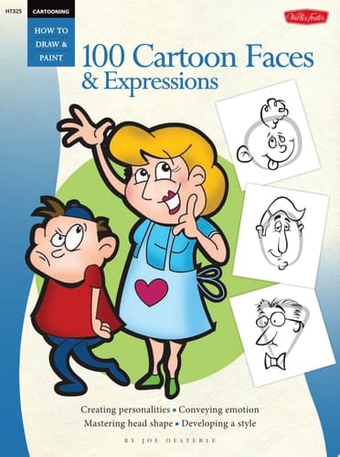 Cartooning 100 Cartoon Faces & Expressions