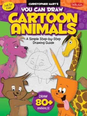 You Can Draw Cartoon Animals A Simple Stepbystep Drawing Guide