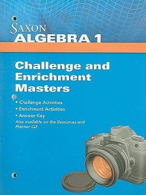 Saxon Algebra 1
