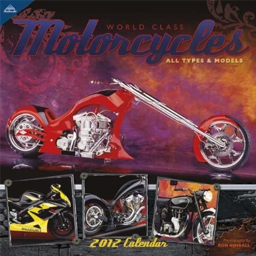 Motorcycles 2012 Calendar