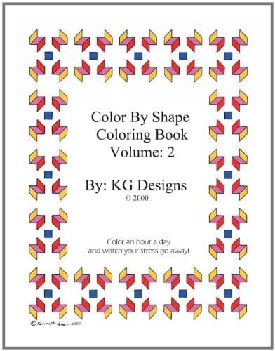Color by Shape Coloring Book Volume 2