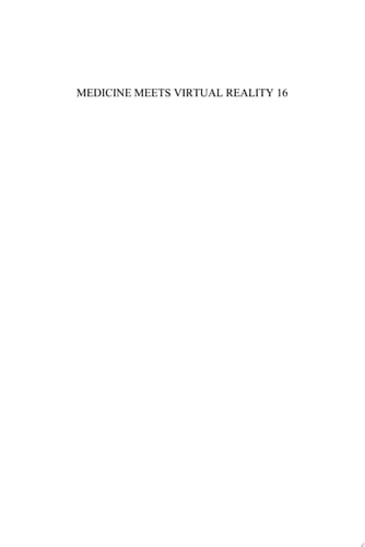 Medicine Meets Virtual Reality 16