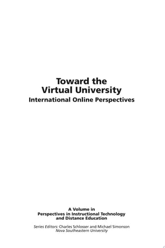 Toward the Virtual University