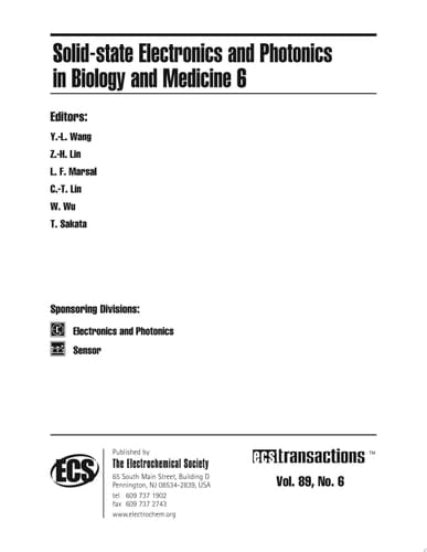 Solid-state Electronics and Photonics in Biology and Medicine 6