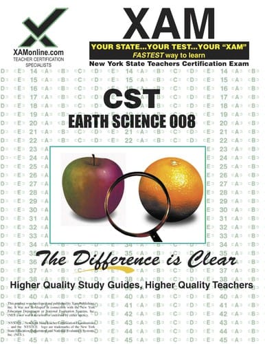 CST earth science teacher certification exam