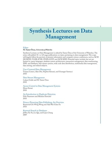 User-Centered Data Management