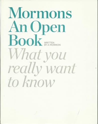 Mormons An Open Book