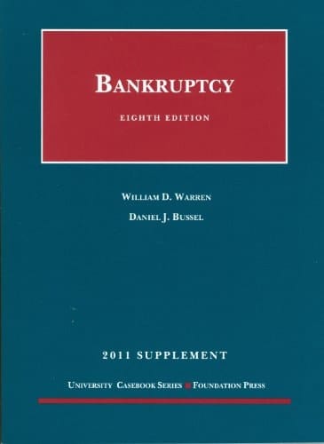 Bankruptcy, 2011 Supplement