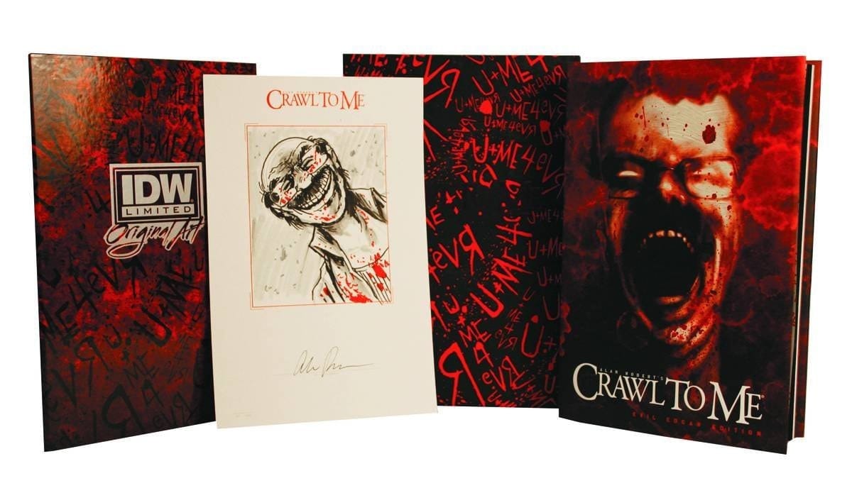 Crawl to Me Deluxe Limited Red Label Edition IDW Publishing