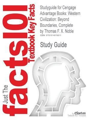 Outlines and Highlights for Cengage Advantage Books Western Civilization