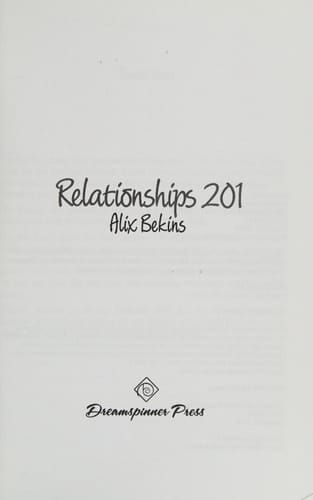 Relationships 201