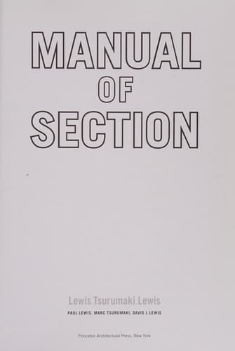 Manual of Section