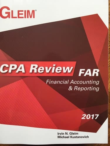 CPA Review Financial accounting & reporting