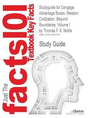Outlines and Highlights for Cengage Advantage Books Western Civilization
