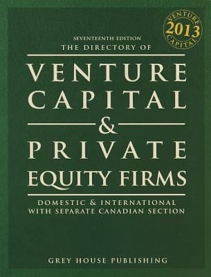The Directory Of Venture Capital Private Equity Firms Domestic International 2013