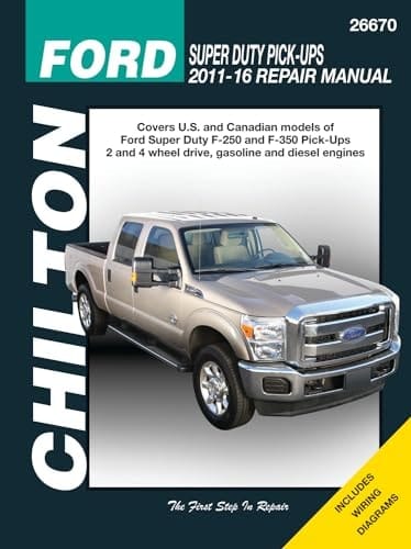 Chilton's Ford Super Duty Pick-ups 2011-16 Repair Manual