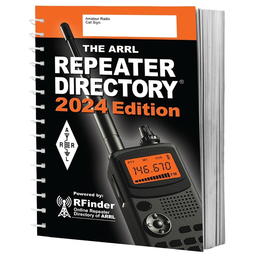 ARRL Repeater Directory 2024 Edition – World’s Largest Printed Directory of Repeater Systems