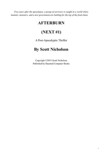 Afterburn: A Free Post-Apocalyptic Thriller