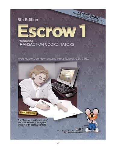 Escrow 1: Introducing Transaction Coordinators