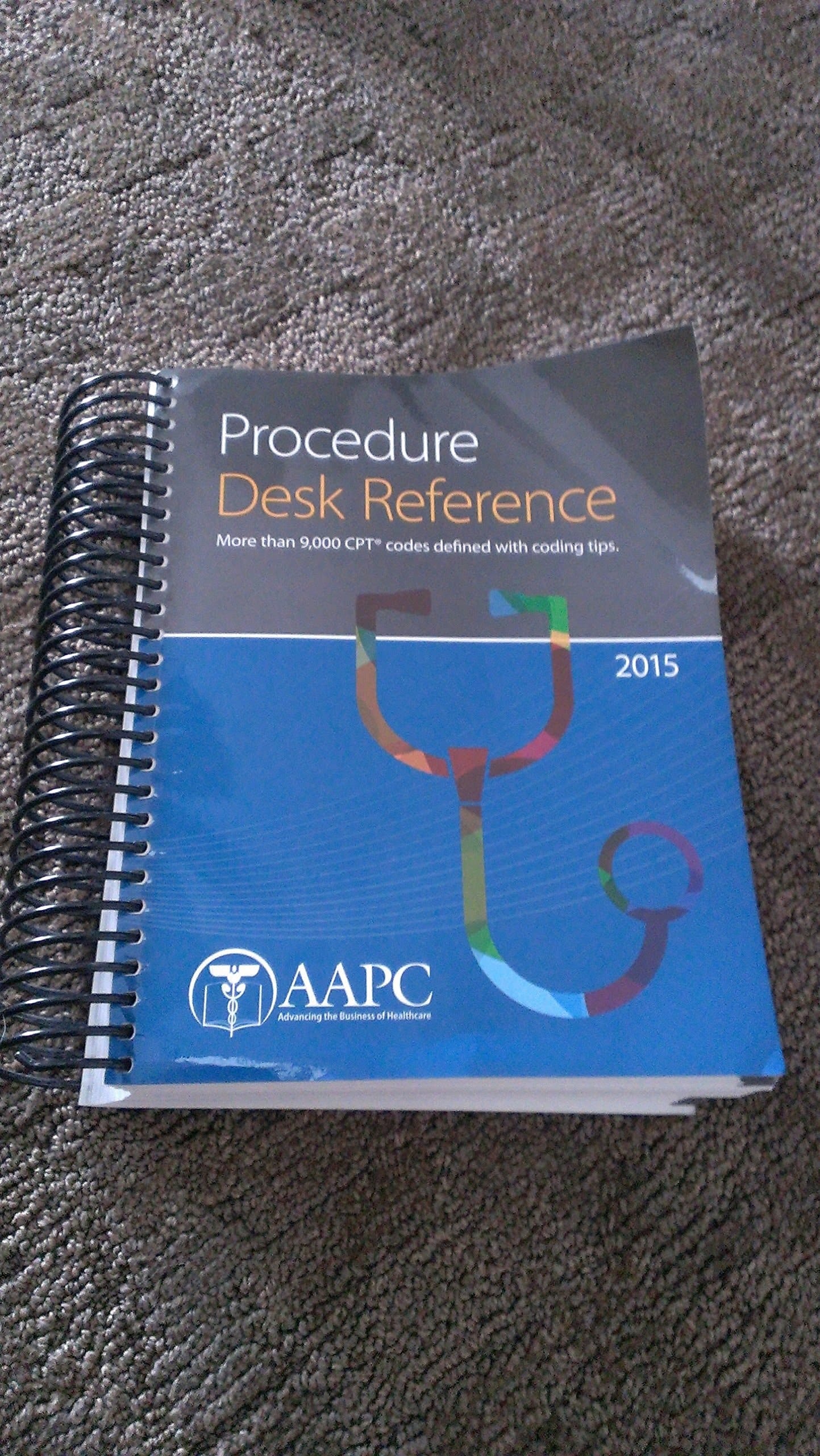 2015 AAPC Procedure Desk Reference Spiral