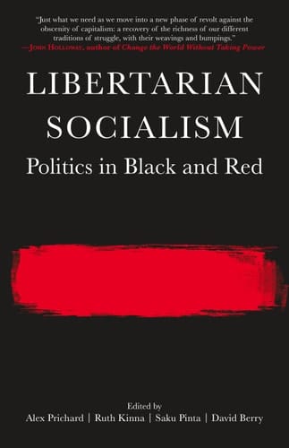 Libertarian Socialism Politics in Black and Red