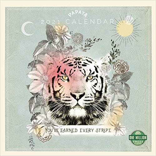 Papaya 2021 Wall Calendar