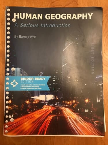 Human Geography: A Serious Introduction
