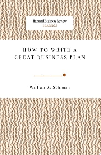 How to Write a Great Business Plan