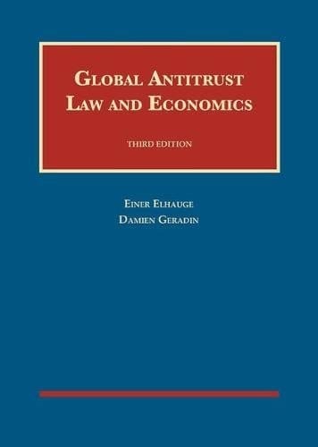 Global Antitrust Law and Economics