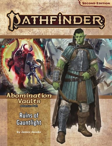 Pathfinder Adventure Path Ruins of Gauntlight (Abomination Vaults 1 Of 3)