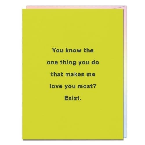 Em & Friends Exist Greeting Cards 6 pack