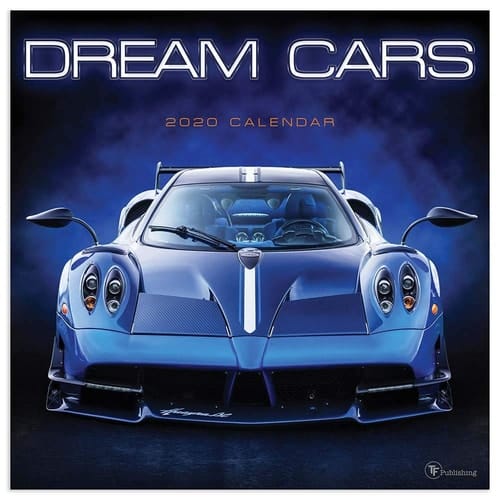 2020 Dream Cars Wall Calendar