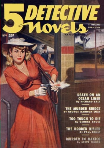 5 Detective Novels, November 1949