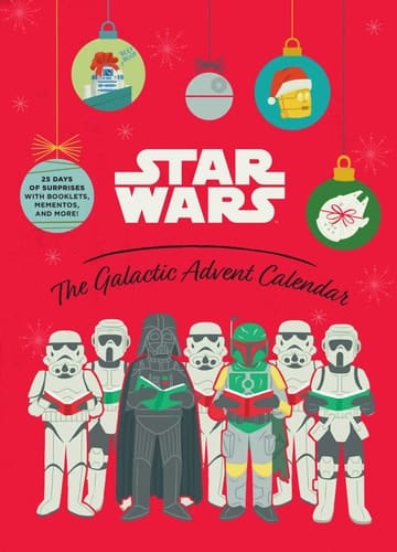 Star Wars: The Galactic Advent Calendar: 25 Days of Surprises with Booklets, Trinkets, and More! (2021 Advent Calendar, Countdown to Christmas, Offici