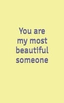 You Are My Most Beautiful Someone, Love Journal