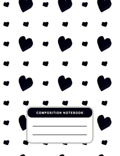 KEOLAWD - Composition Notebook Graph Paper 1 cm 100 Sheets for Students, Kindergarten, Primary, 1st Grade, 2nd Grade, School, College, University, Professional, Size 8.5" x 11"