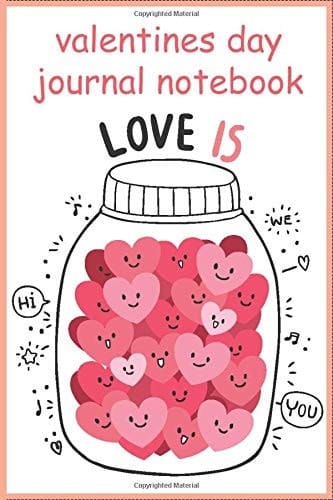 Valentines Day Journal Notebook Cute Cats Valentine's Day Gift for Cat Lovers Notebook Journal, Valentines Day Gifts for Cats Presents: Lined Notebook