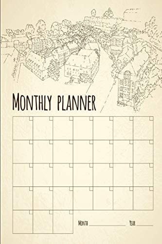 Monthly Planner Monthly Planner Calendar Family Planner To-Do List Planner A5 120 Pages Gift for Christmas, Birthday Or New Year Cats and Dogs